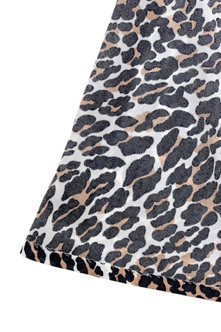 Vintage 1960s half slip in a bold leopard print nylon.

The slip features an A-line silhouette and elasticized waist. The hem is rolled with a hidden stitch.

Wear as a slip peeking out from under your favourite skirt, or wear as a skirt of its own!