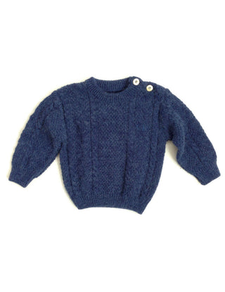 Christian Dior Baby Sweater Blue Wool